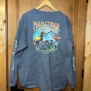 2006 Harley-Davidson Motorcycles T-Shirt Mens 2XL  Man O' War Lexington Kentucky